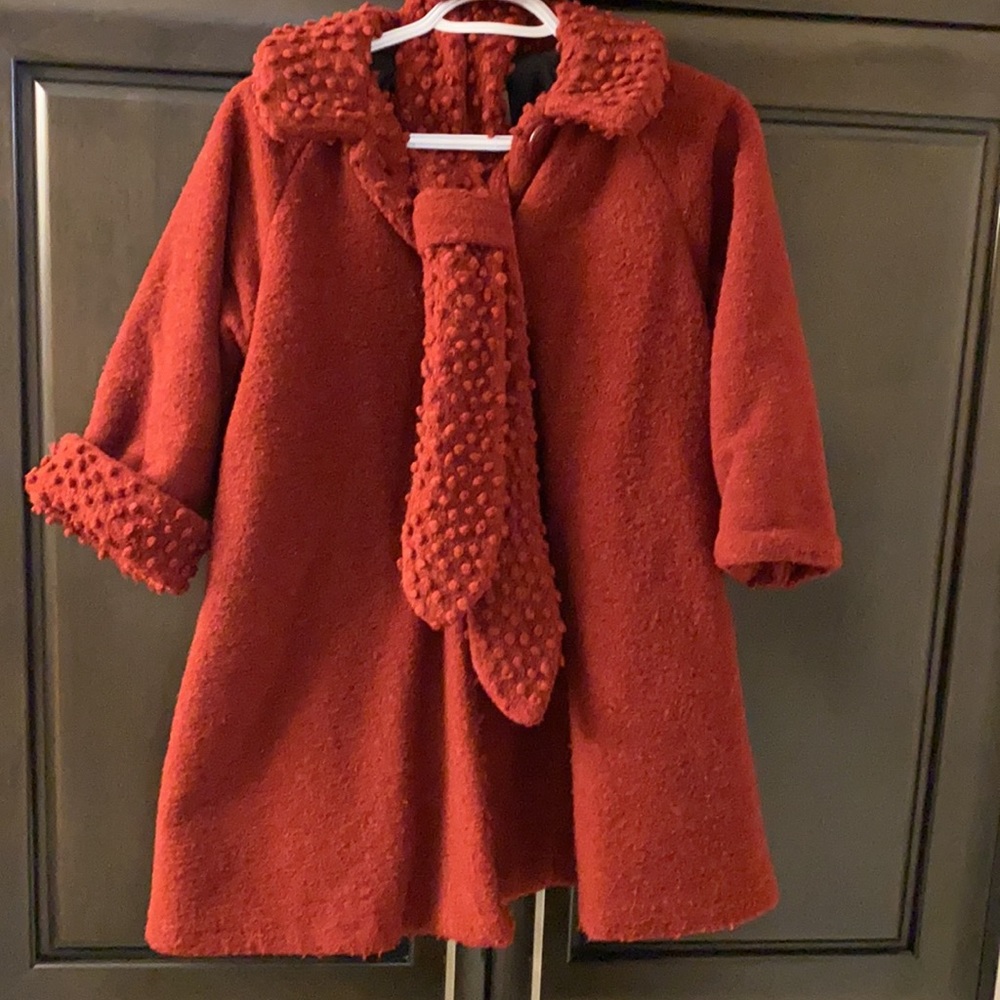 vintage Made in Canada Teddy maxi coat with matching scarf, tuque & mitts